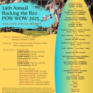 14th Annual Rocking the REZ Pow Wow 2025