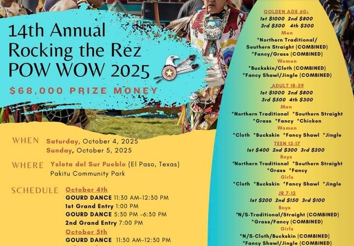 14th Annual Rocking the REZ Pow Wow 2025