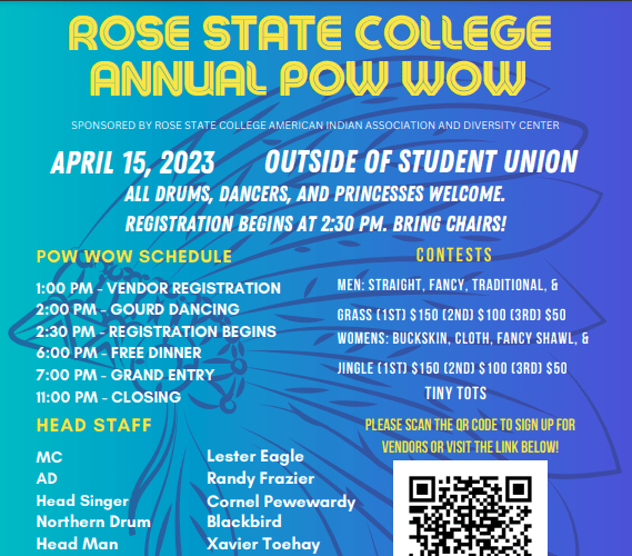 Rose State College Annual Pow Wow 2023
