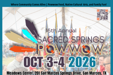 16th Annual Sacred Springs Pow Wow 2026