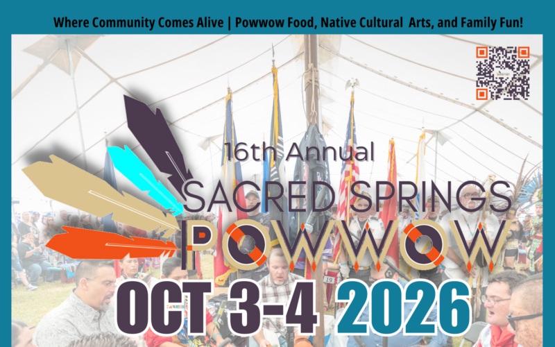 16th Annual Sacred Springs Pow Wow 2026