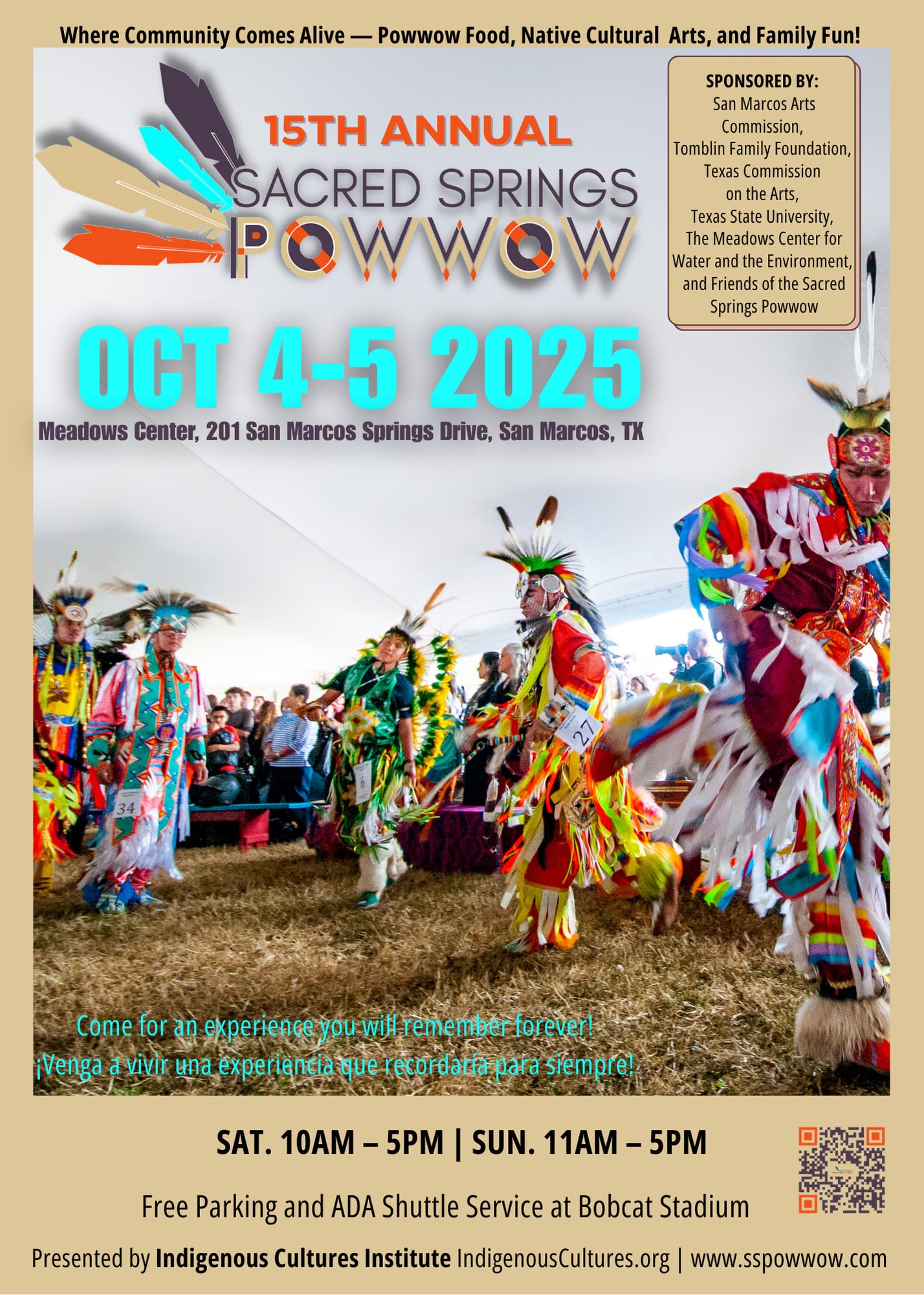Sacred Springs Pow Wow 2025