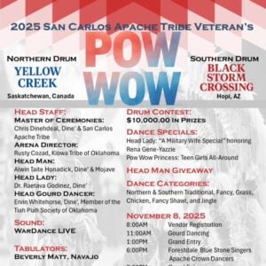 San Carlos Apache Tribe Veteran's Pow Wow 2025