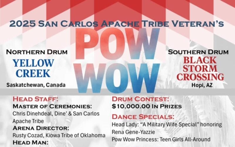 San Carlos Apache Tribe Veteran’s Pow Wow 2025