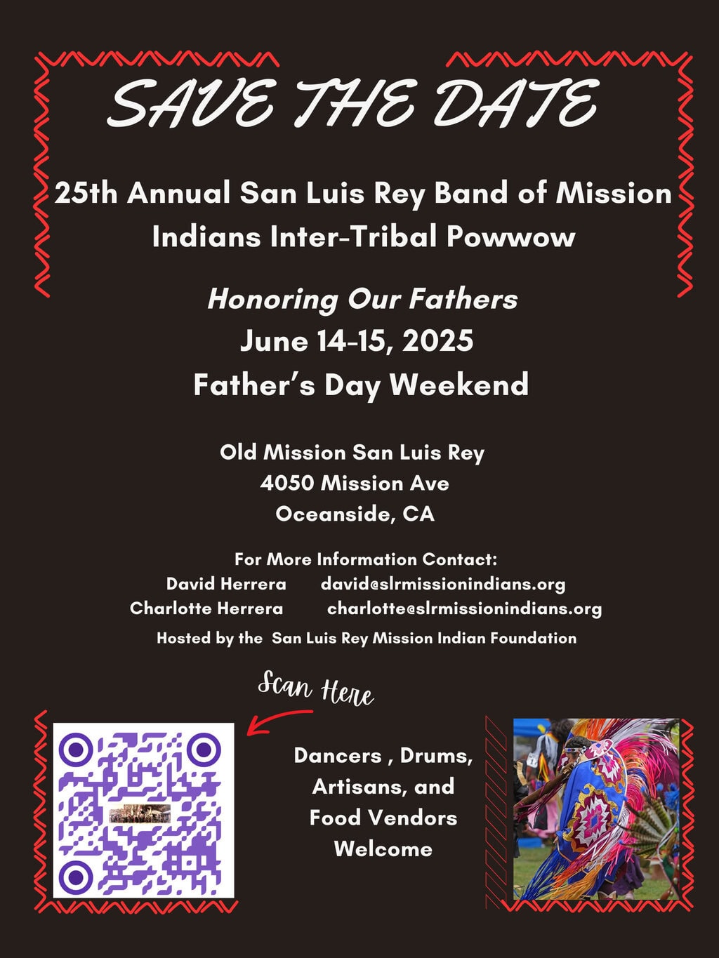 25th Annual San Luis Rey Band of Mission Indians Inter-Tribal Pow Wow 2025