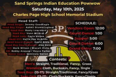 Sand Springs Indian Education Pow Wow 2025