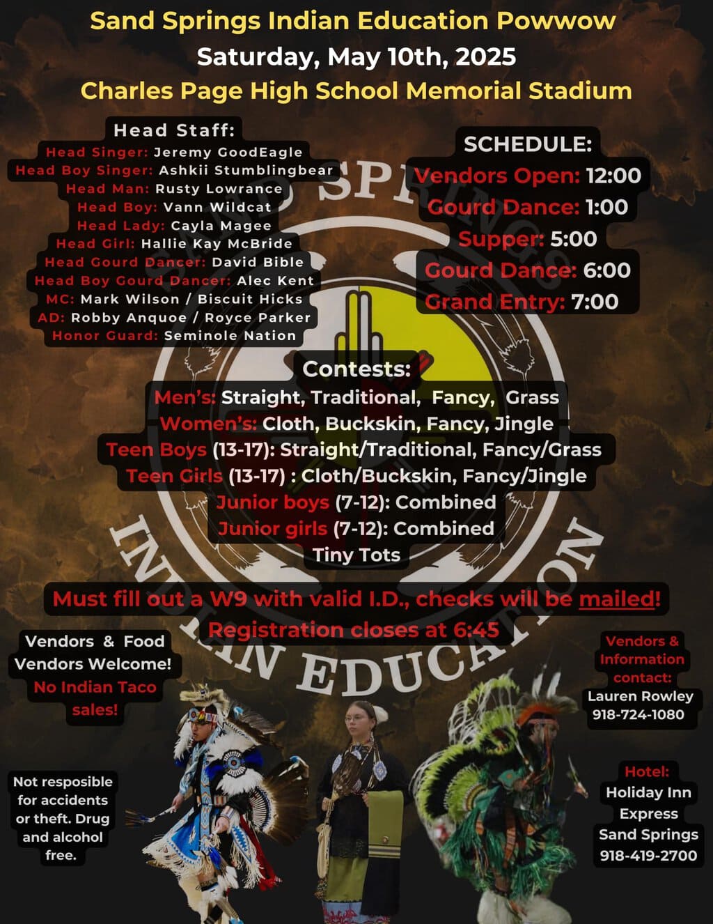 Sand Springs Indian Education Pow Wow 2025