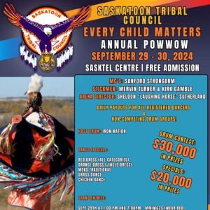 Saskatoon Tribal Council Every Child Matters Annual Pow Wow 2024