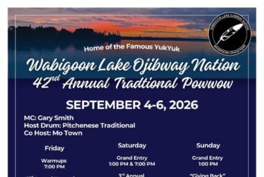 Wabigoon Lake Ojibway Nation 42nd Annual Traditional Pow Wow 2026