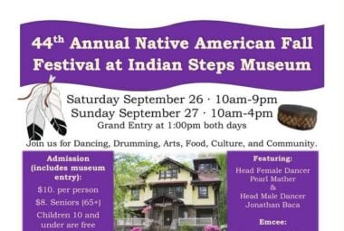 44th Annual Native American Festival at Indian Steps Museum 2026