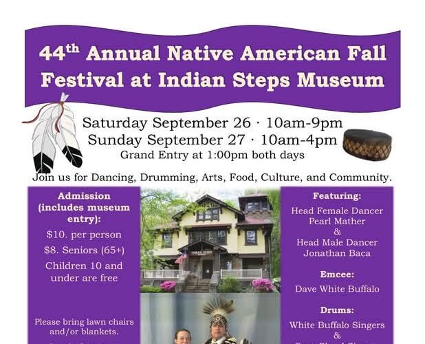 44th Annual Native American Festival at Indian Steps Museum 2026