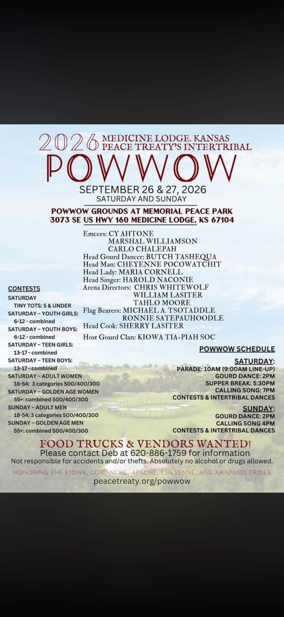 Medicine Lodge Pow Wow 2026