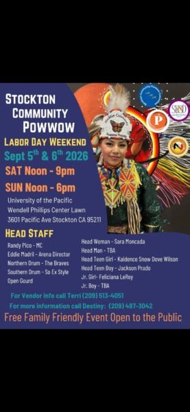 Stockton Community Pow Wow 2026