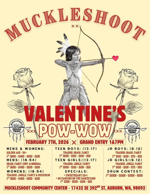 Muckleshoot Valentine's Pow Wow 2026