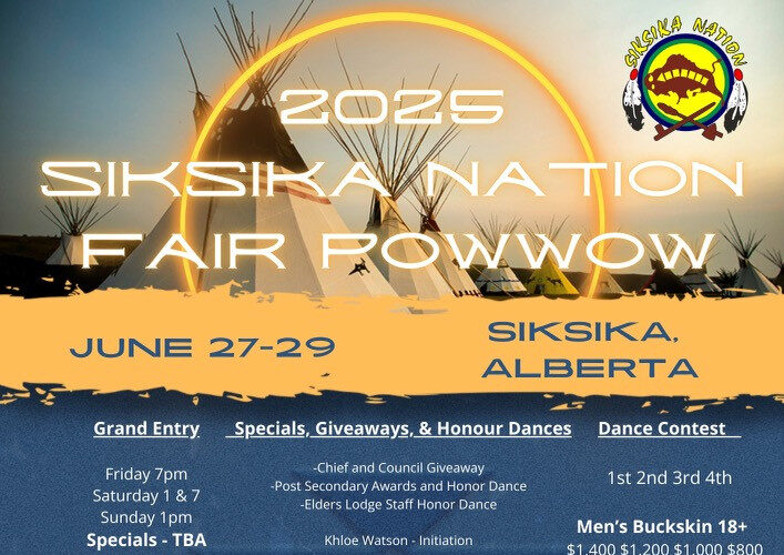 Siksika Nation Fair Pow Wow 2025