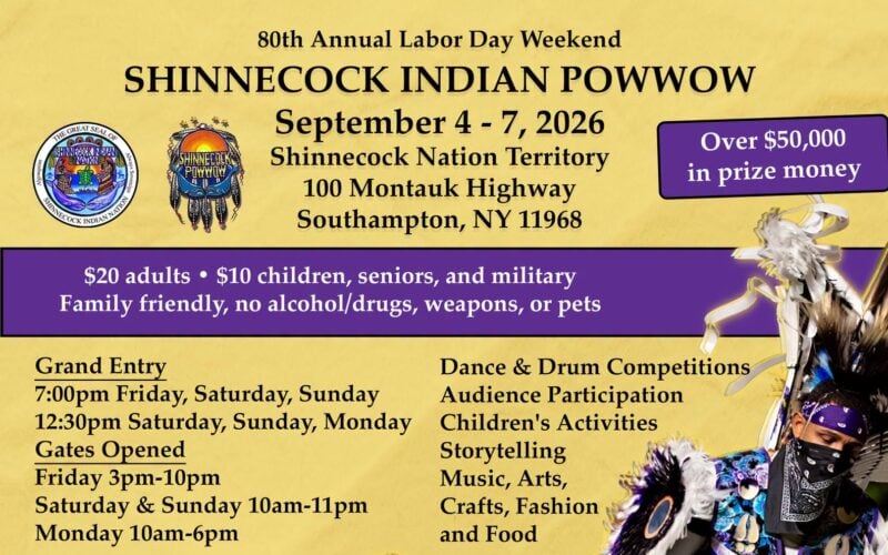 80th Annual Shinnecock Pow Wow 2026