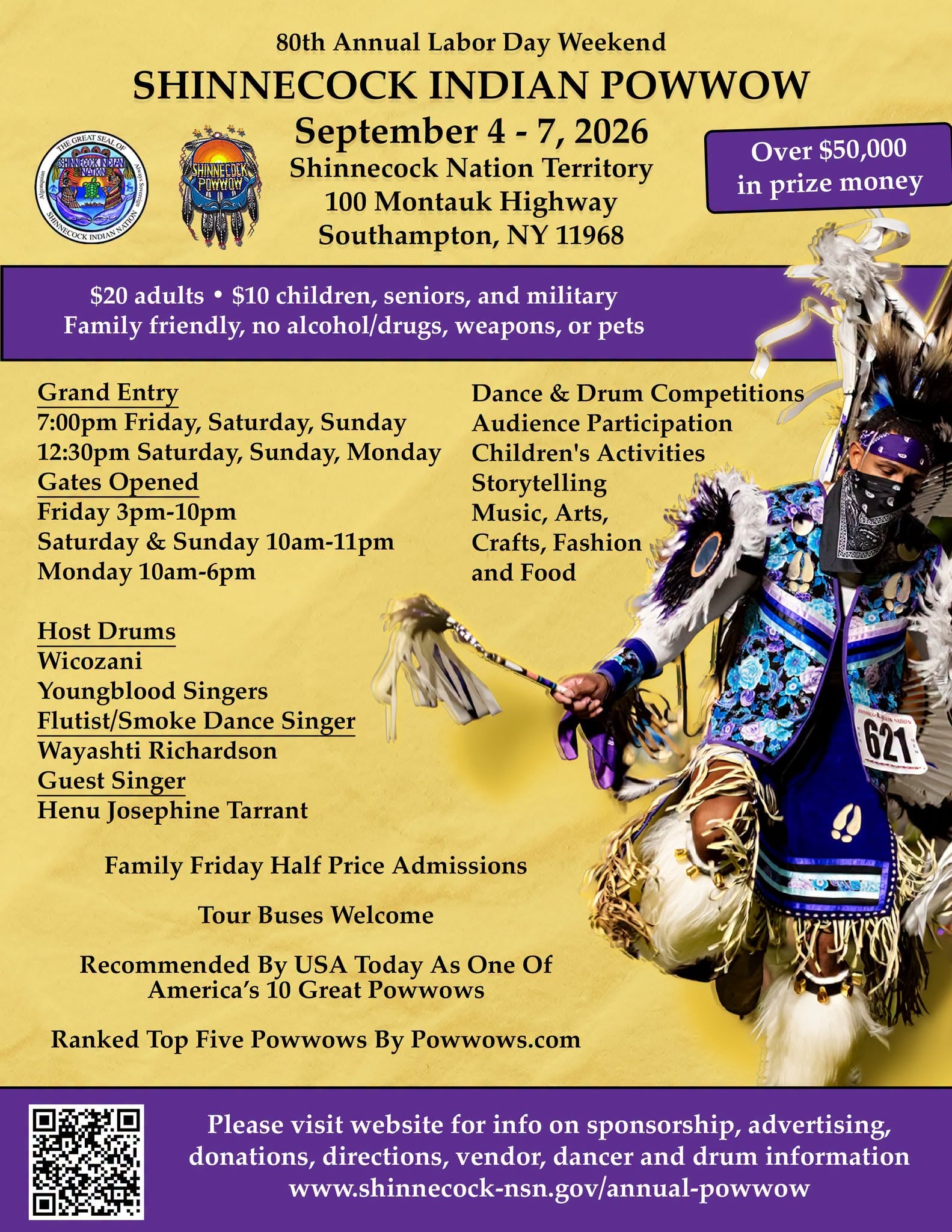 80th Annual Shinnecock Pow Wow 2026