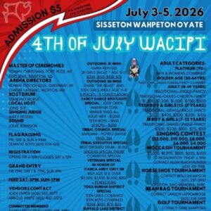 Sisseton Wahpeton Annual Oyate 2026