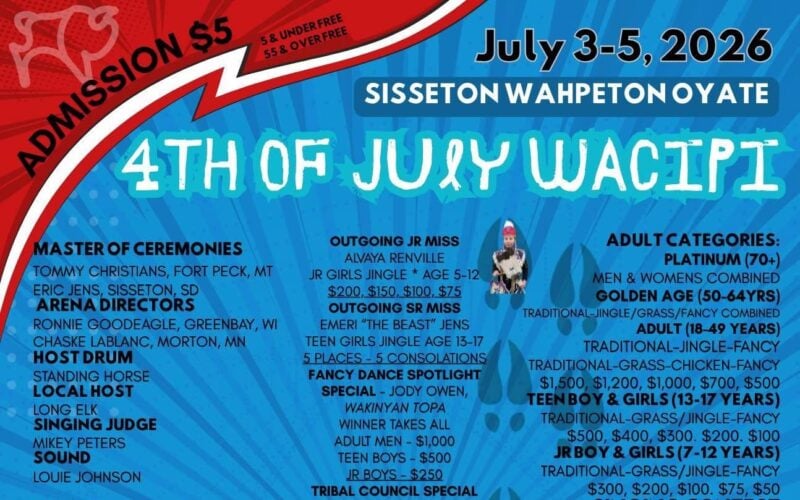 Sisseton Wahpeton Annual Oyate 2026
