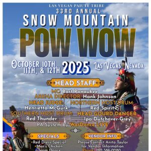 Snow Mountain Pow Wow 2025
