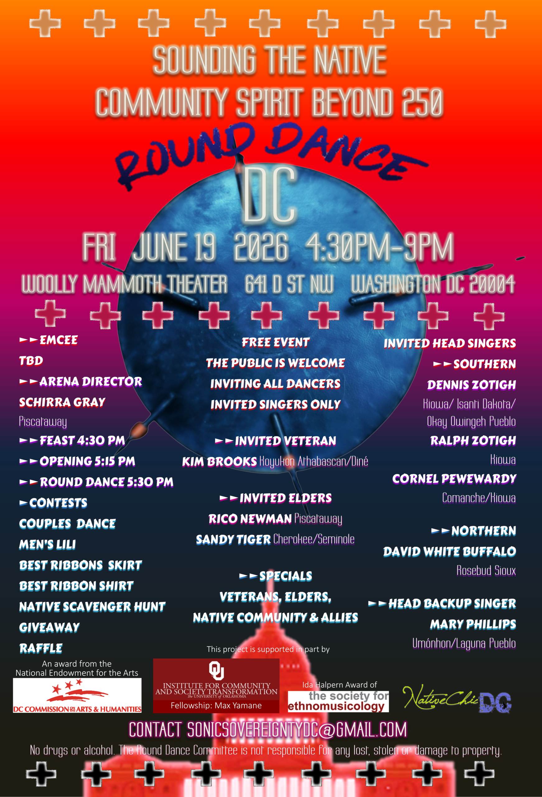 Sounding the Native Community Spirit Beyond 250 Round Dance 2026