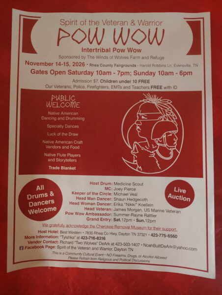 Spirit of the Veteran & Warrior Pow Wow 2026