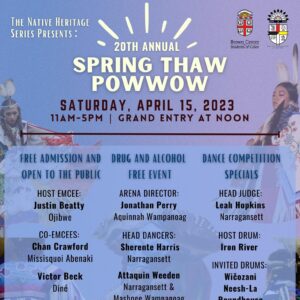 20th Annual Spring Thaw Pow Wow 2023