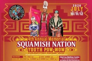 4th Annual Memorial Squamish Nation Youth Pow Wow 2026