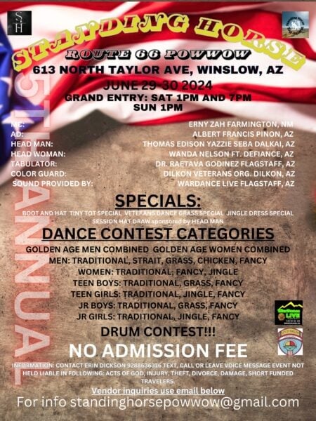 2024 Standing Horse Route 66 Pow Wow