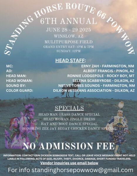 6th Annual Standing Horse Route 66 Pow Wow 2025 6th Annual Standing Horse Route 66 Pow Wow 2025