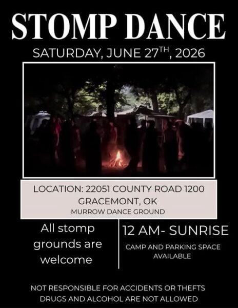 Stomp Dance (Gracemont, OK) 2026