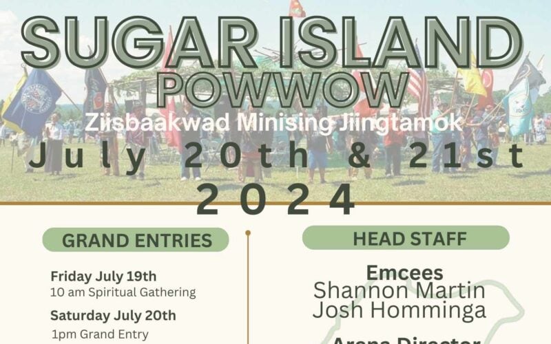 Sugar Island Pow Wow 2024