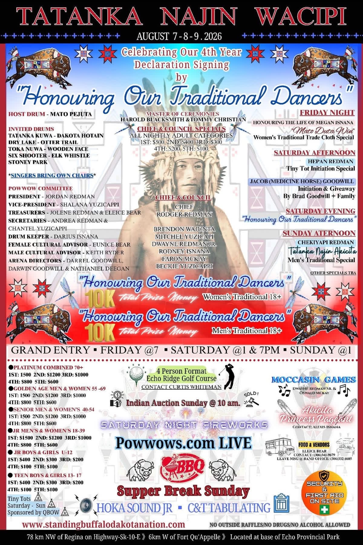 Tatanka Najin Wacipi 2026