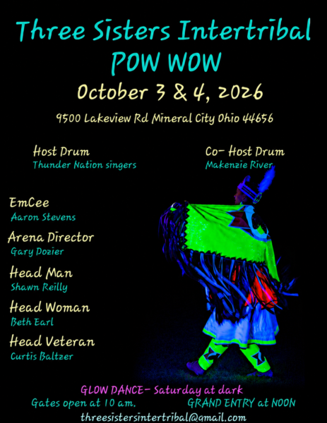 Three Sisters Intertribal Pow Wow 2026