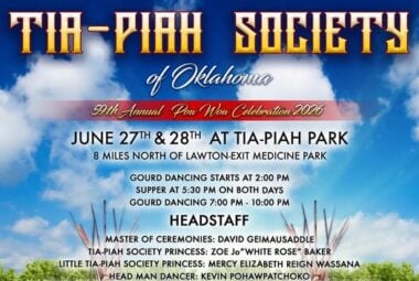Tia-Piah Society of Oklahoma 59th Annual Pow Wow Celebration 2026