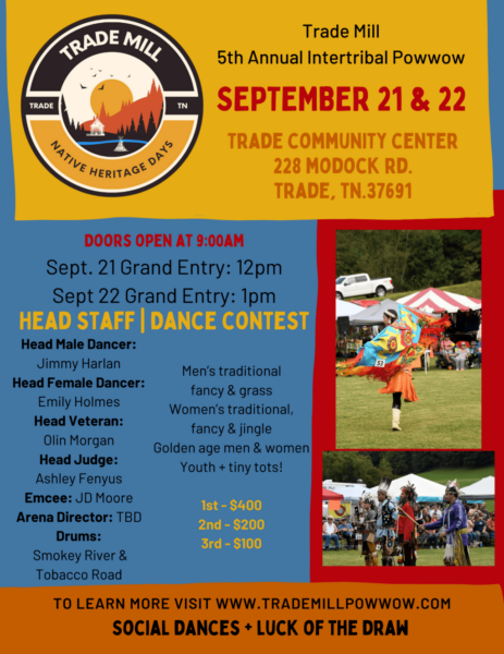 Trade Mill 5th Annual Intertribal Pow Wow 2024