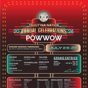 Tsuut'ina Nation Annual Celebrations Pow Wow 2026