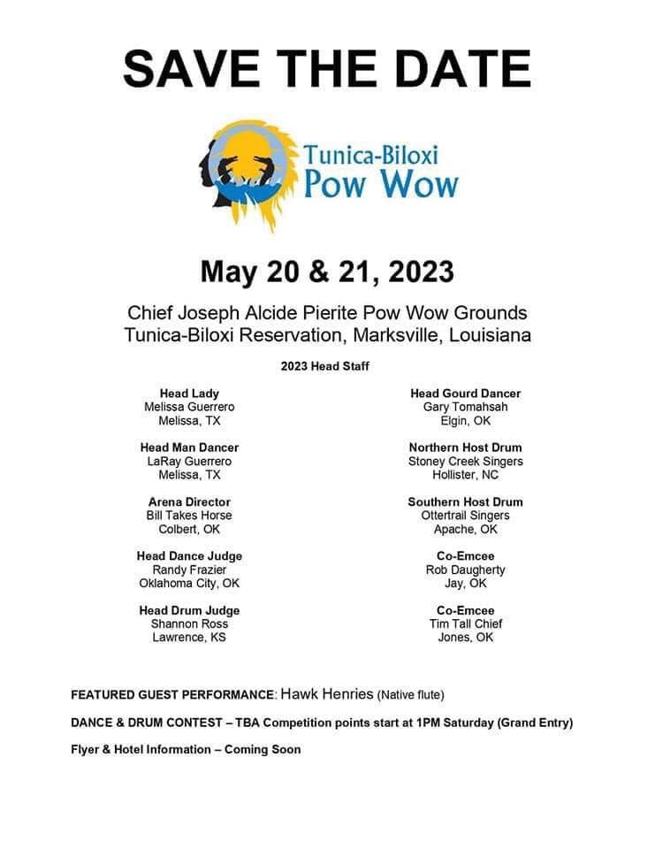 Tunica-Biloxi Pow Wow 2023