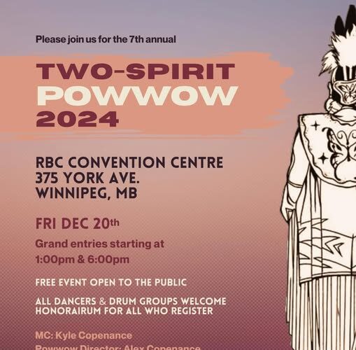 7th Annual Two-Spirit Pow Wow 2024 (Winnipeg, MB)