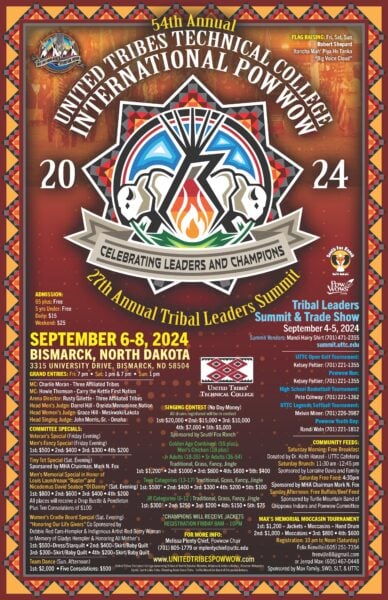 54th Annual United Tribes Technical College International Pow Wow 2024