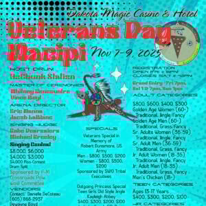 Dakota Magic Casino & Hotel Veterans Day Wacipi 2025