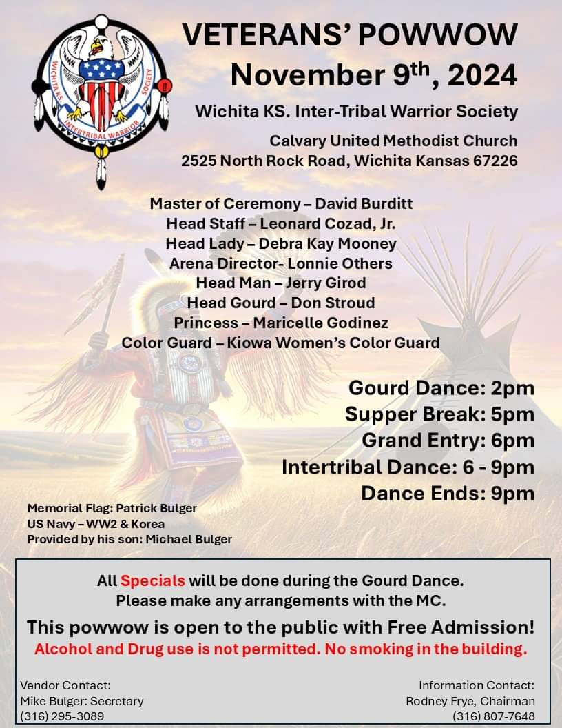 Veteran's Pow Wow (Wichita) 2024