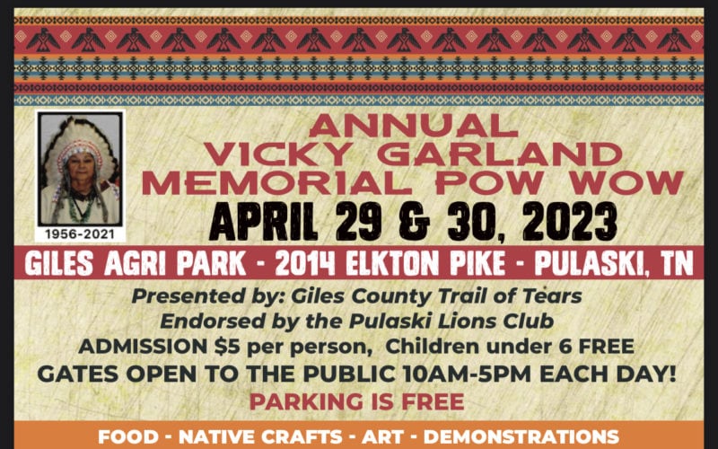 The Annual Vicky Garland Memorial Pow Wow 2023