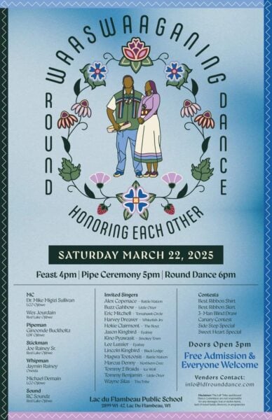 Waaswaaganing Round Dance 2025