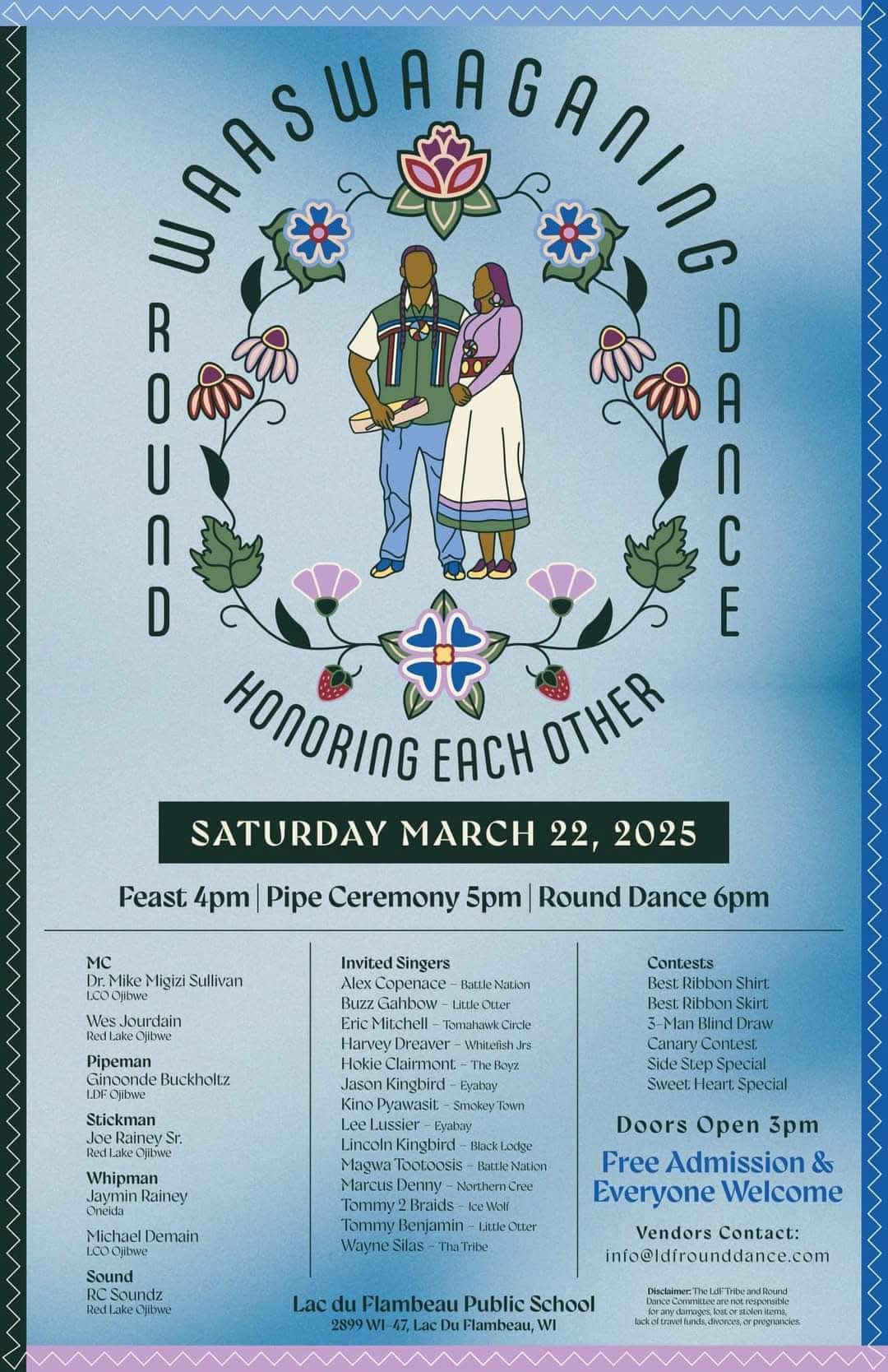 Waaswaaganing Round Dance 2025