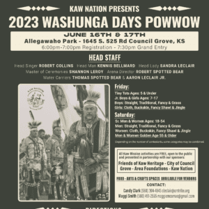 Washunga Days Pow Wow 2023