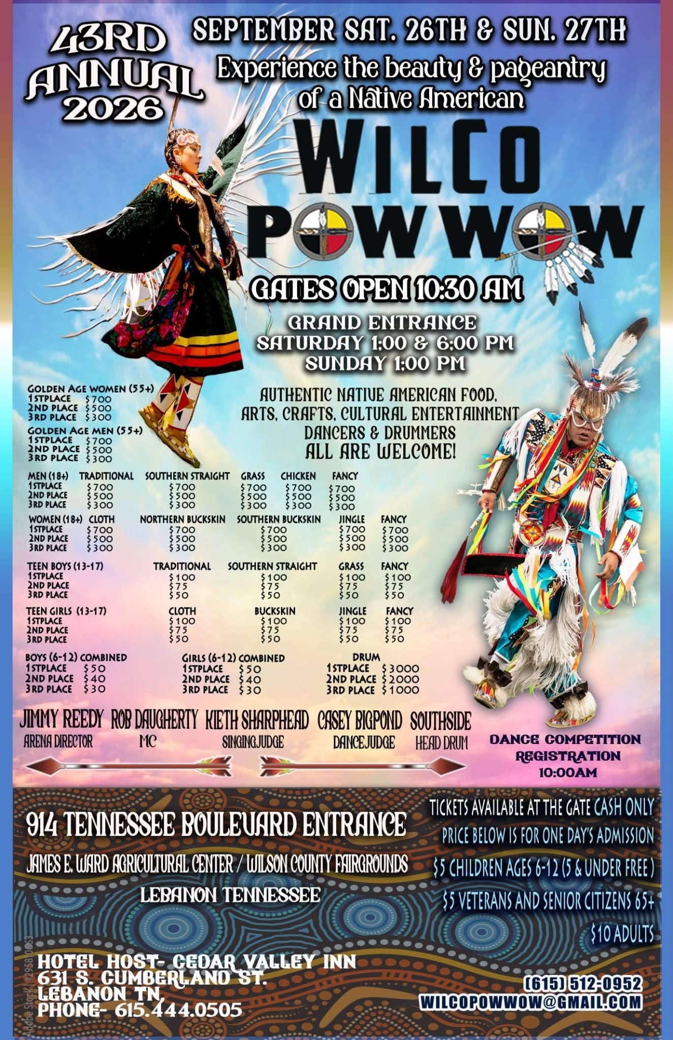 43rd Annual WilCo Pow Wow 2026