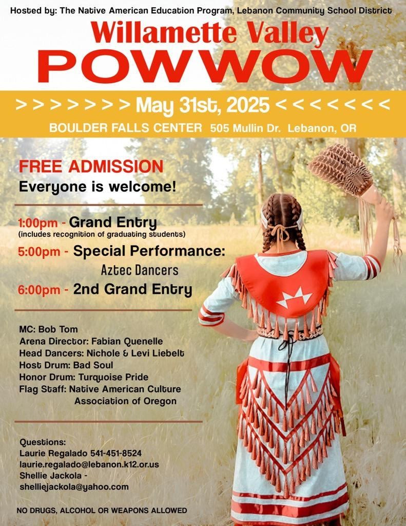 First Willamette Valley Pow Wow 2025