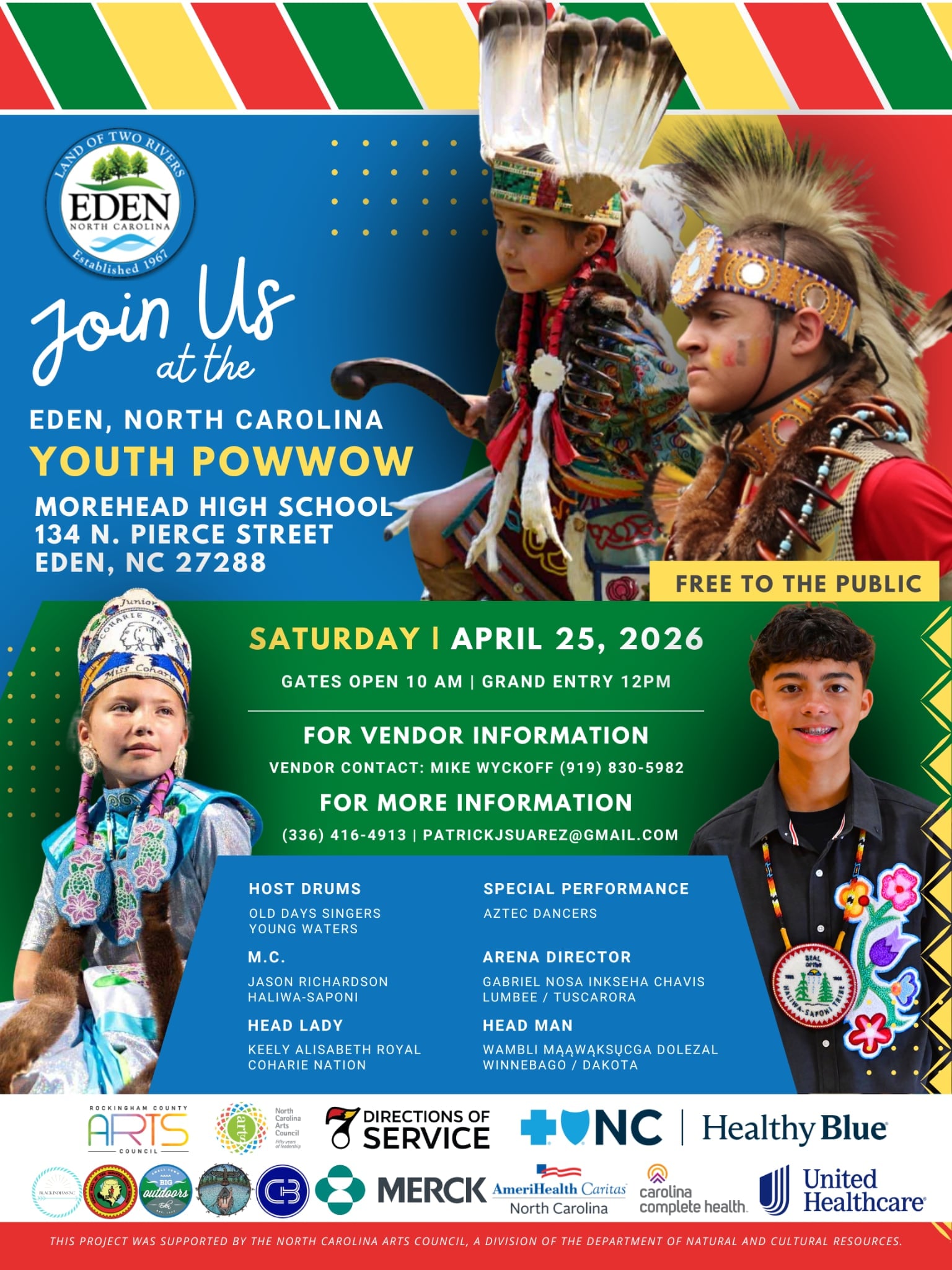 Annual Youth Pow Wow 2026 (Eden, NC)